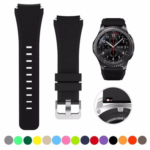 20mm 22mm silicone watch - 22mm,