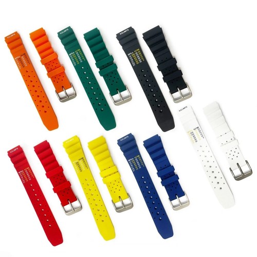20mm 22mm rubber diver watch - 22mm,