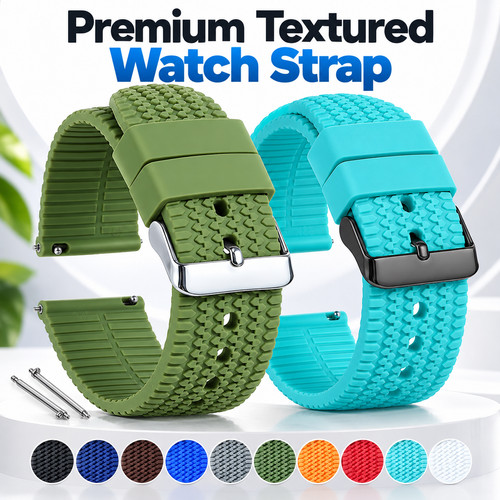 Silicone rubber watch - silicone,