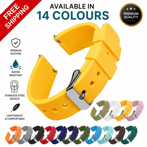 Silicone rubber watch - silicone,