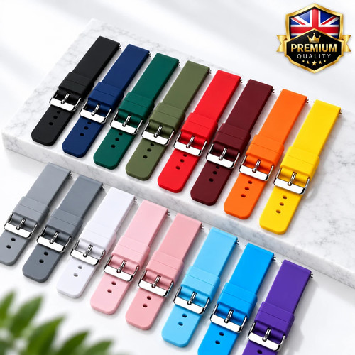Soft silicone watch band - silicone,