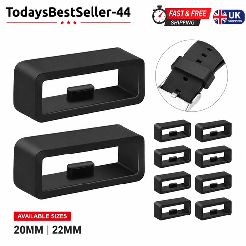 Silicone rubber watch strap - rubber,