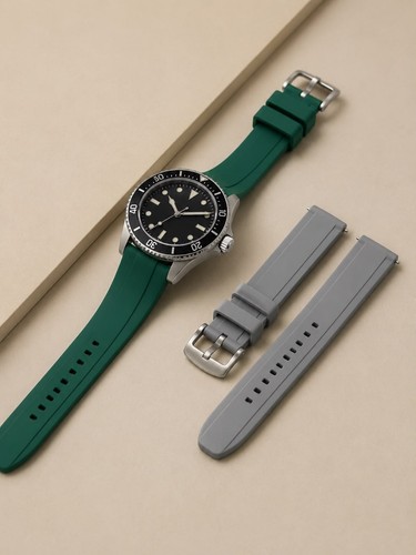 20mm 22mm rubber - 20mm, strap