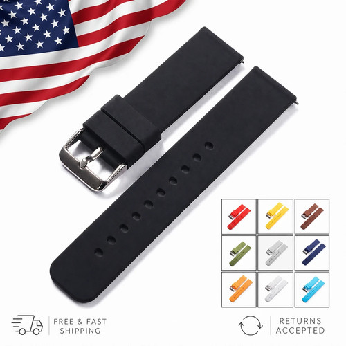 Silicone watch strap quick - silicone,