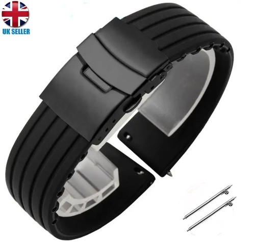 Silicone rubber sport watch - sport,