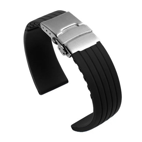 Silicone rubber watch - rubber, strap
