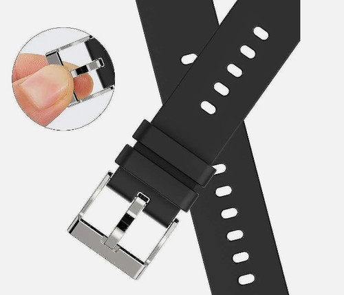 Silicone rubber watch strap - silicone,