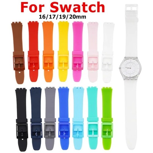 Swatch watch strap silicone - watch,