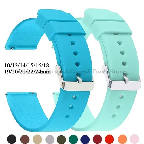 Silicone rubber watch strap - silicone,