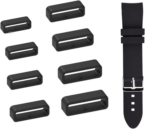New watch strap loop rubber - new,