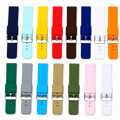 Silicone rubber watch - rubber,