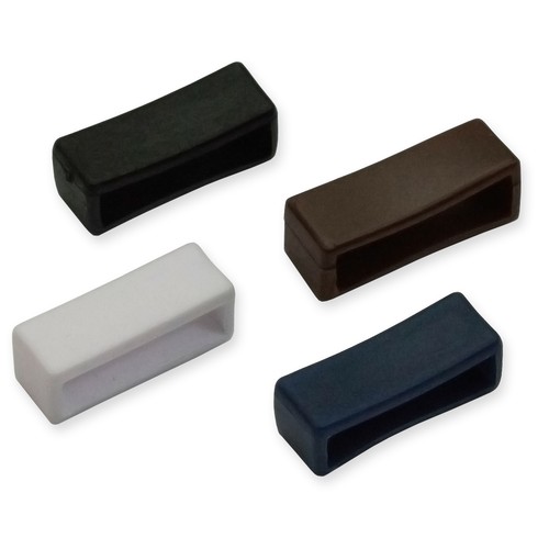 Rubber keeper watch strap ring - keeper,