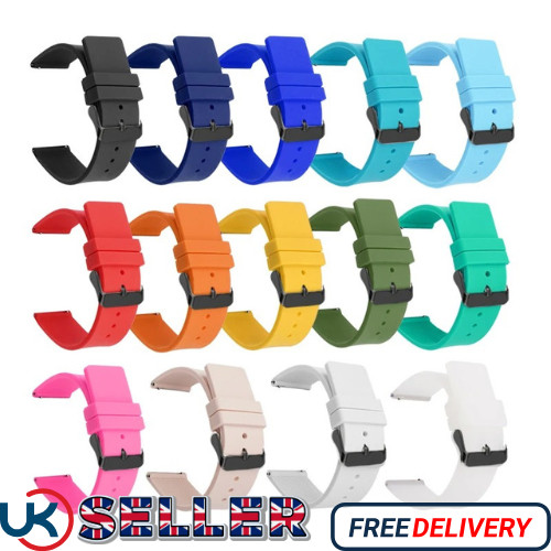 Silicone rubber watch strap - watch,