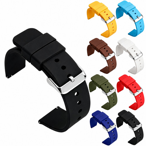 Silicone rubber watch strap - silicone,