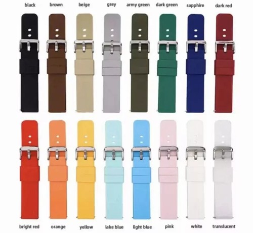 Silicone rubber watch - rubber,