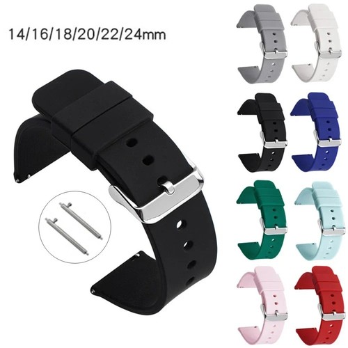 Silicone rubber watch strap - silicone,