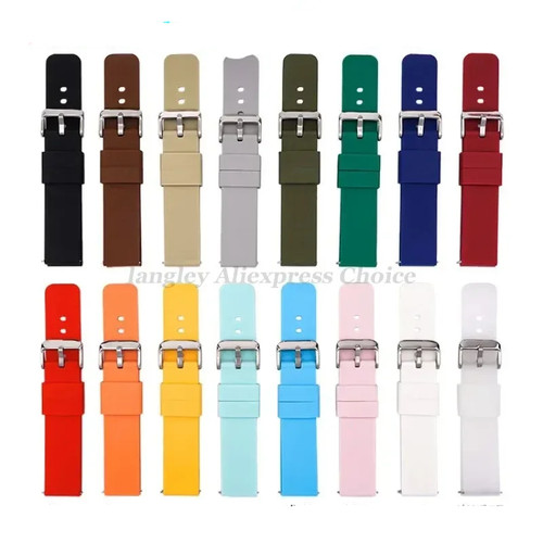 Silicone rubber watch strap - silicone,