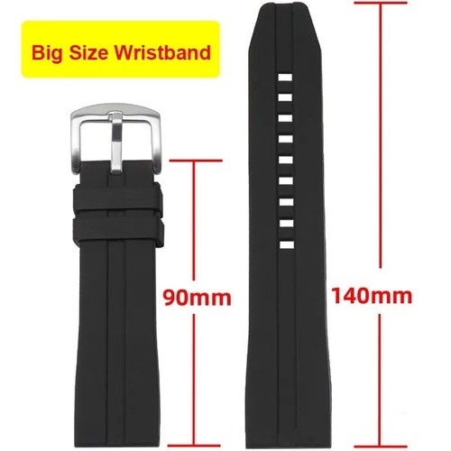 Extra long silicone watch - extra,