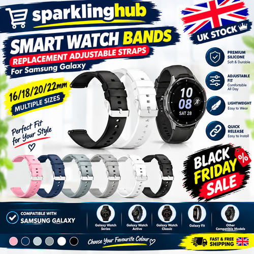 Silicone rubber watch strap - watch,
