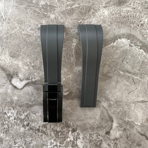22mm lug black - lug, rubber