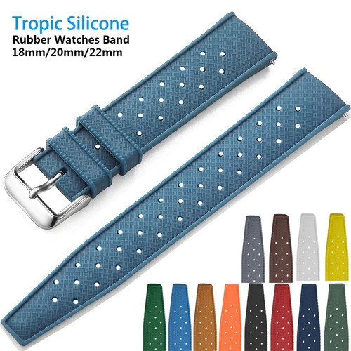 Tropical silicone watch - tropical,