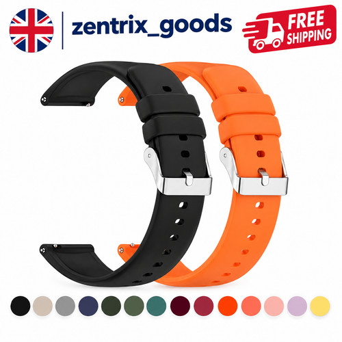 Silicone rubber watch strap - silicone,