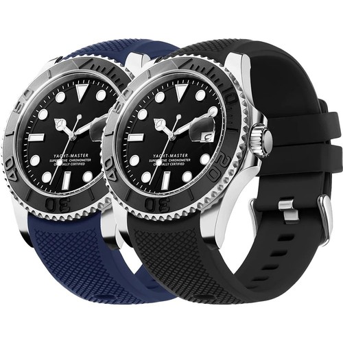 Luxury silicone rubber watch - rubber,