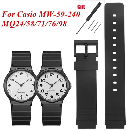 16mm resin rubber watch strap - 16mm,