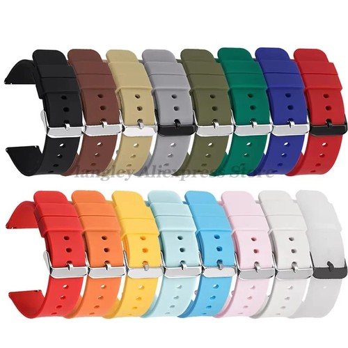 Silicone rubber watch strap - silicone,