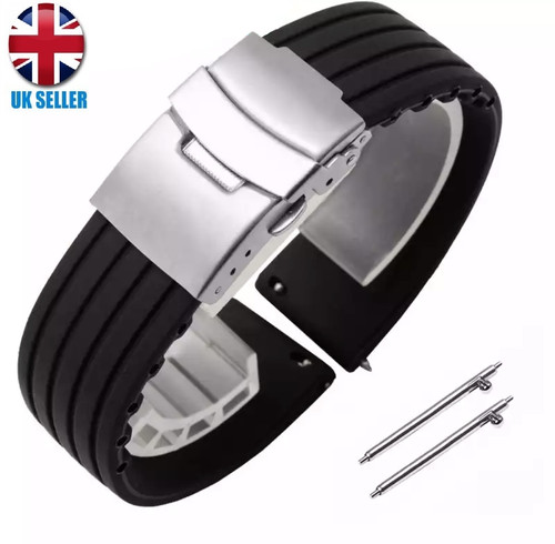 Silicone rubber sport watch - rubber,