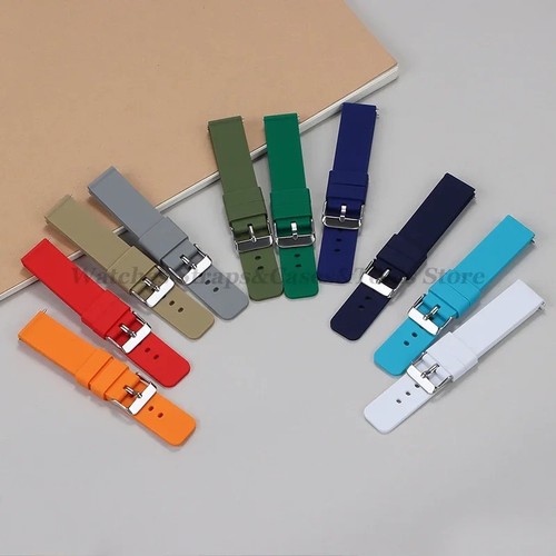 Silicone rubber watch - watch, strap