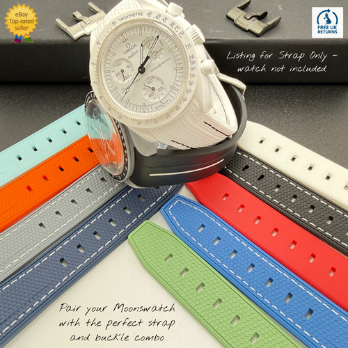 Rubber watch strap band - strap, for