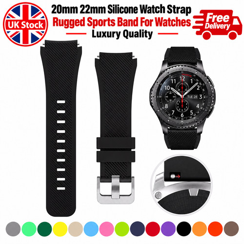 20mm 22mm silicone - , watch