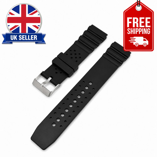 Rubber watch strap - strap, casio